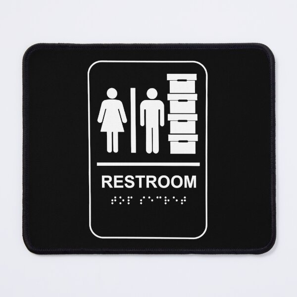 Item preview, Trump Restroom and Document Storage - TOP SECRET in braille 2.0 designed and sold by Thelittlelord.