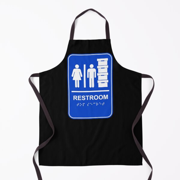 Item preview, BLUE Trump Restroom and Document Storage - TOP SECRET in braille 2.0 designed and sold by Thelittlelord.