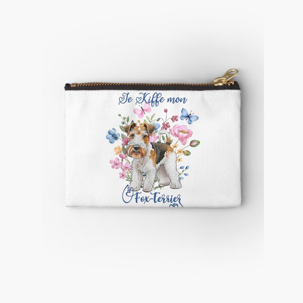 Item preview, Wire Fox Terrier dog, I love my Fox terrier for terrier lovers, in French designed and sold by isaweb.
