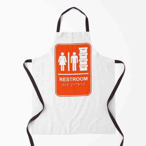 Item preview, ORANGE Trump Restroom and Document Storage - TOP SECRET in braille designed and sold by Thelittlelord.