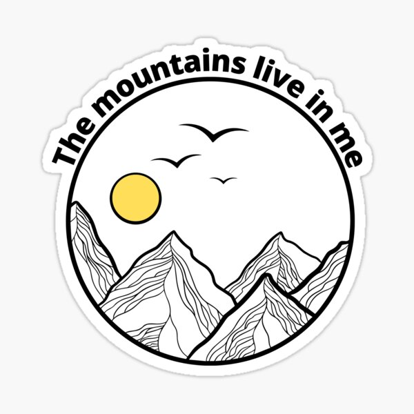 Item preview, Live mountains phrase design Classic T-Shirt designed and sold by PureEssencess.
