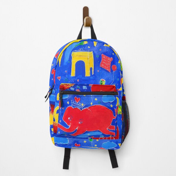 Item preview, Elephants over Paris designed and sold by UlrikesArt.