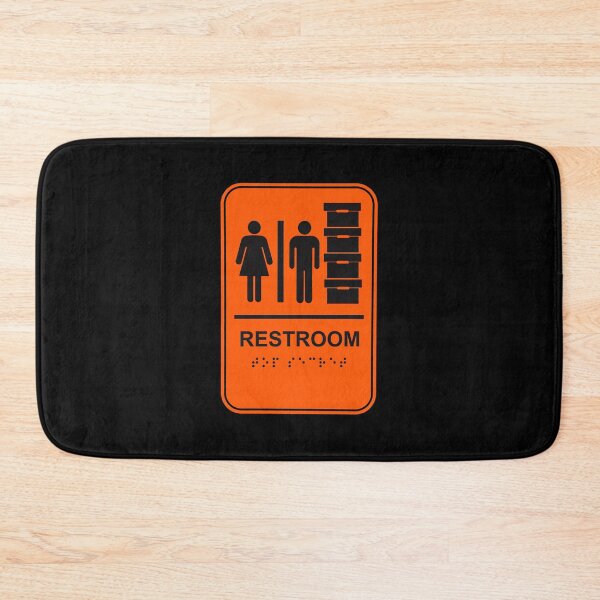 Item preview, ORANGE Trump Restroom and Document Storage - TOP SECRET in braille 2.0 designed and sold by Thelittlelord.
