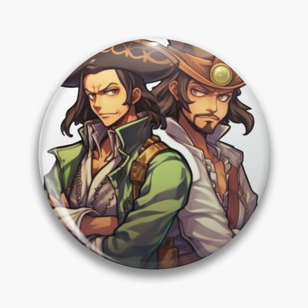 Item preview, D&D pirate brothers designed and sold by TellezStickers.