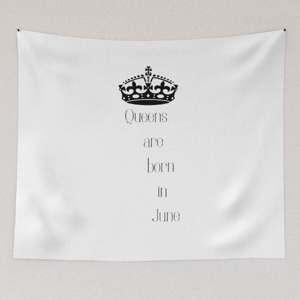 Item preview, Queens are born in June designed and sold by JIArtistry.