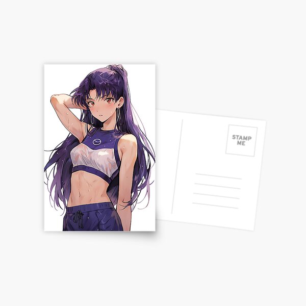 Rin Tohsaka from Fate Stay/Night wearing a sports bra, sexy cute anime  girl Sticker for Sale by Hawaii-Kawaii