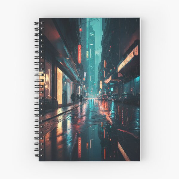 Item preview, Rainy Street Cyberpunk Elements designed and sold by cyberartmaker.