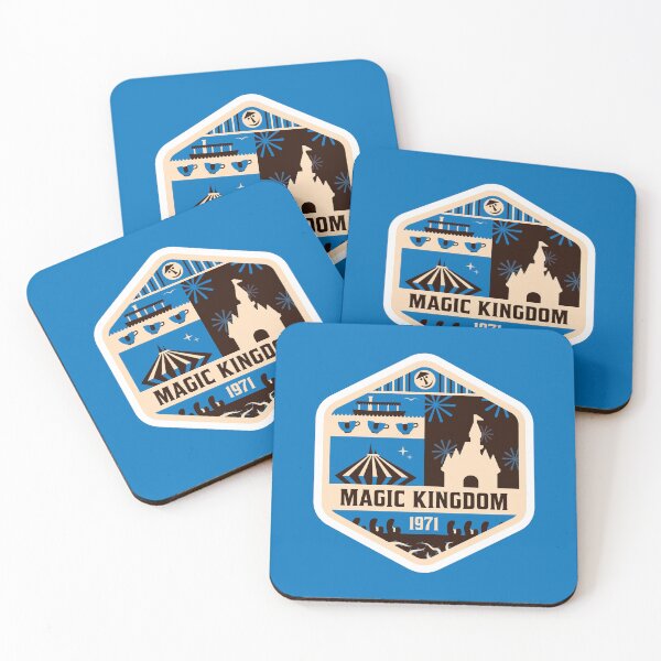 Item preview, Vintage Magic Kingdom Badge designed and sold by alfie-burt.