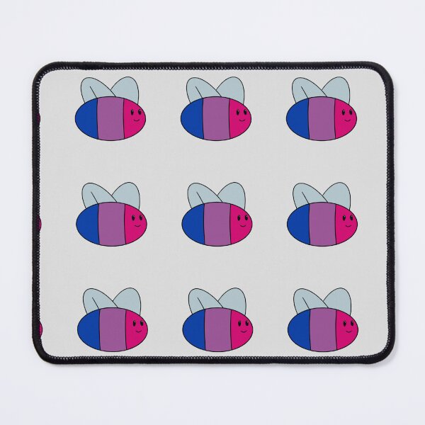 Item preview, Bi flag bee designed and sold by bookwoof.