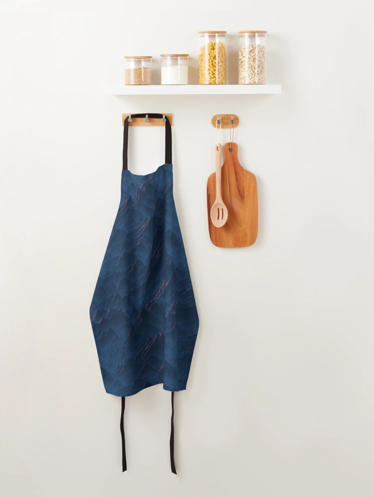 Thumbnail 4 of 6, Apron, Mountains designed and sold by RASUNED.