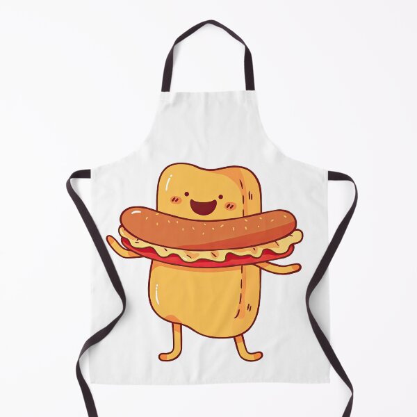 Item preview, Cute walking Hot-dog panini designed and sold by Sara-Design2.