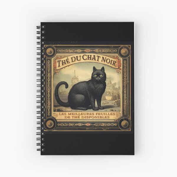 Item preview, Vintage Halloween Black Cat Tea Advertisement designed and sold by LynneMitchell.