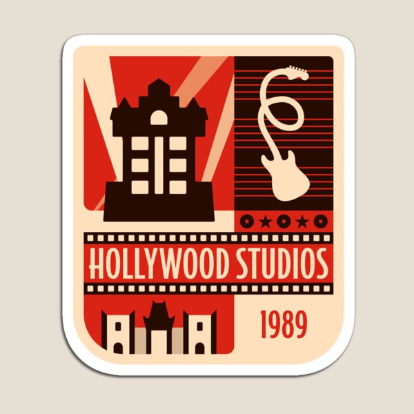 Vista previa del artículo con la obra «Insignia de estudios de Hollywood vintage», diseñado y vendido por alfie-burt.