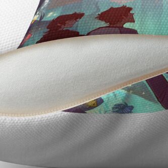 Alternate view of Saltwater Room Floor Pillow