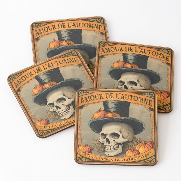 Item preview, Vintage Halloween Skeleton in a top hat Advertisement  designed and sold by LynneMitchell.