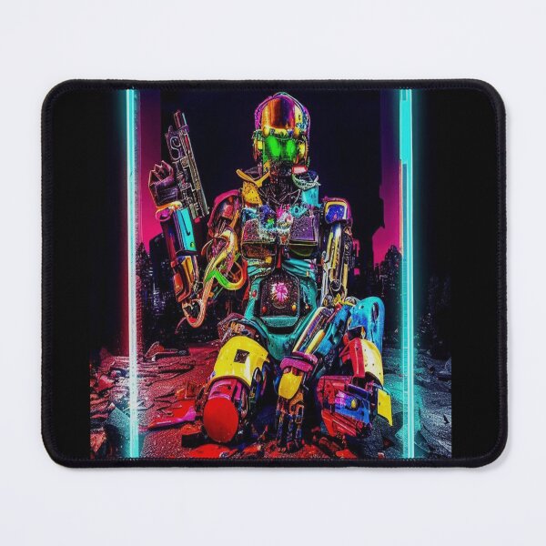 Item preview, Neon Rebellion: android Wz002 designed and sold by BadzioCompany.