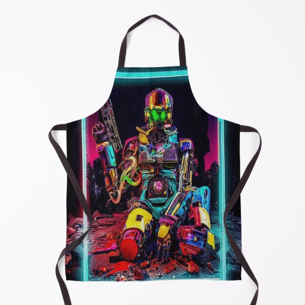 Item preview, Neon Rebellion: android Wz002 designed and sold by BadzioCompany.