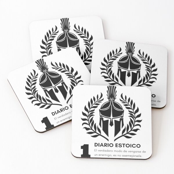 Item preview, STOIC DIARY THE TRUE WAY TO GET REVENGE ON AN ENEMY IS NOT TO LIKE HIM designed and sold by Space Explorer  Emporium.