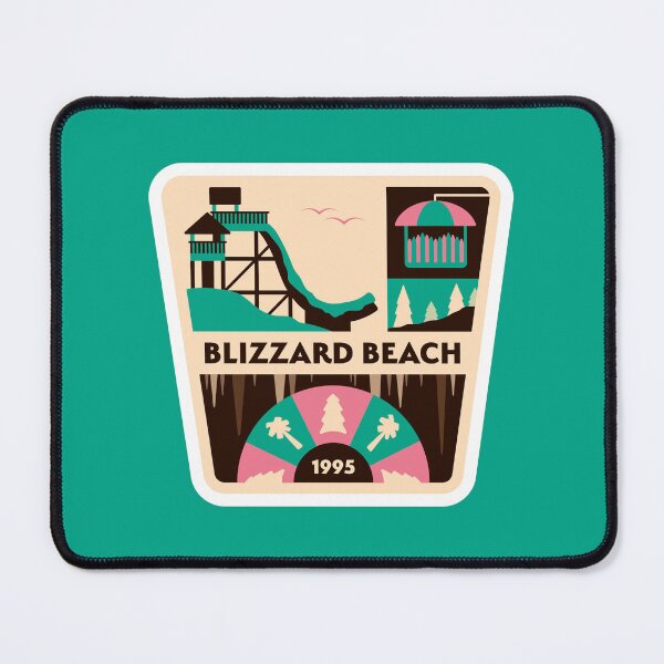 Item preview, Vintage Blizzard Beach Badge designed and sold by alfie-burt.
