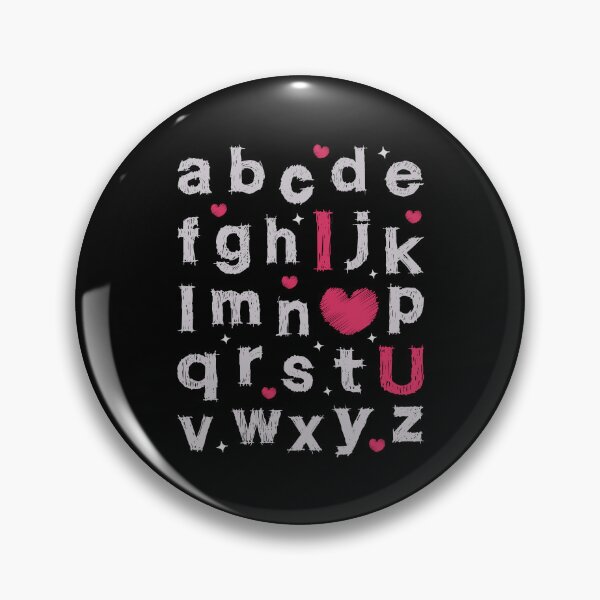 Artikelvorschau, Ich liebe dich ABCD entworfen und verkauft von HandicraftArt.