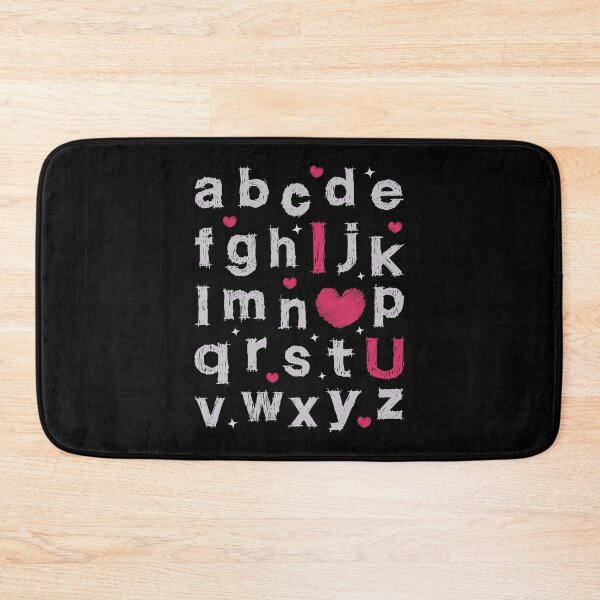 Item preview, I Love You ABCD designed and sold by HandicraftArt.