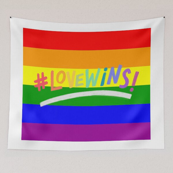Item preview, LGBTQIA+ Love Wins designed and sold by TheSpookyCats.