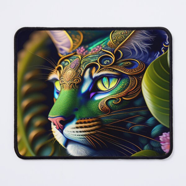 Item preview, Gato estiliso arte digital designed and sold by AdesivosTop.