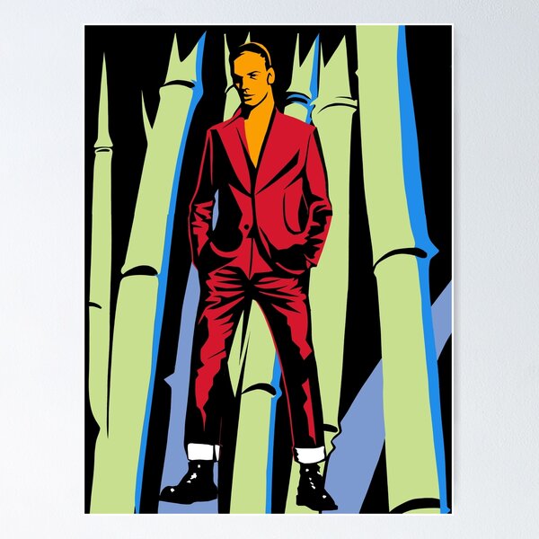 Item preview, Man and bamboo designed and sold by Richard Ackoon.
