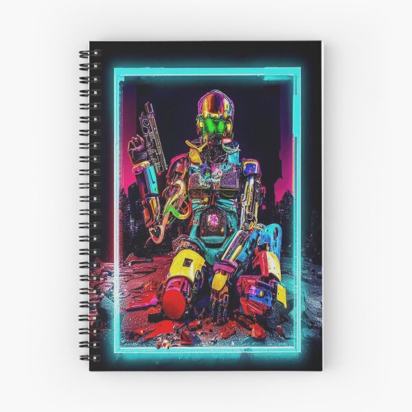 Item preview, Neon Rebellion: android Wz002 designed and sold by BadzioCompany.