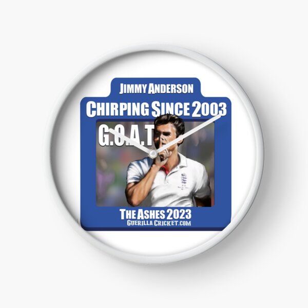 Jimmy Anderson G.O.A.T Clock