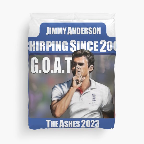 Jimmy Anderson G.O.A.T Duvet Cover