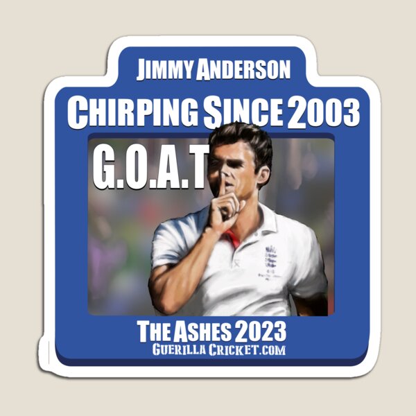 Jimmy Anderson G.O.A.T Magnet