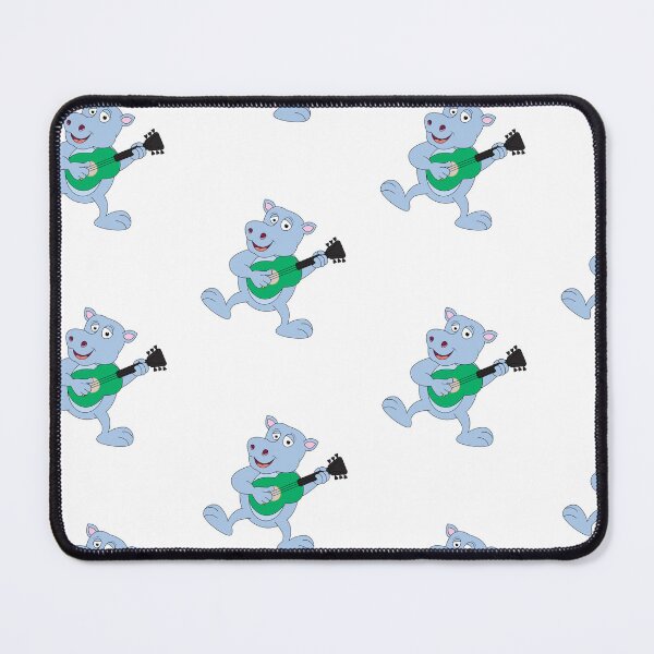 Item preview, Animal Playing Instrument Hippo Plays The Guitar designed and sold by ELOgift.
