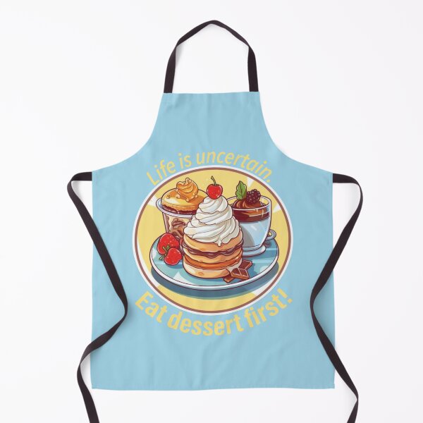 Item preview, Life is uncertain. Eat Dessert First! designed and sold by EunoiaDynasty.