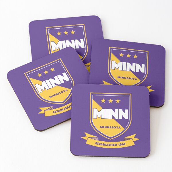 Item preview, Minnesota Vikings | Coat of Arms  designed and sold by City  Legacy Prints.