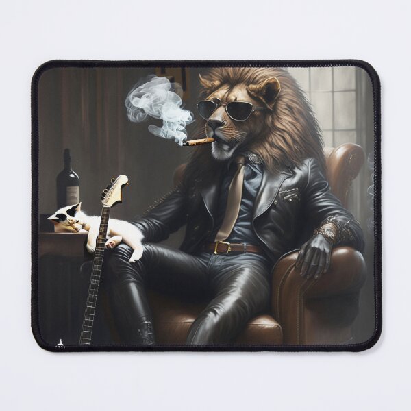 Item preview, cool lion  designed and sold by DeluxBee.