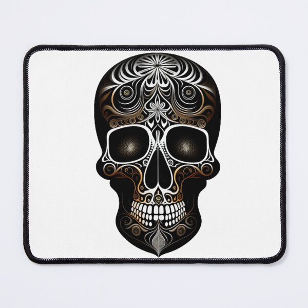 Item preview, caveira estilo arte moderna designed and sold by AdesivosTop.