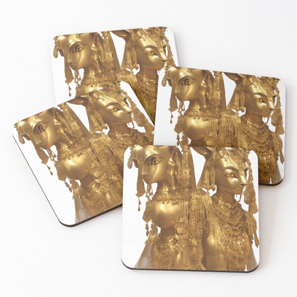 Item preview, Gold Lion Goddesses  designed and sold by ChefTonyArt.