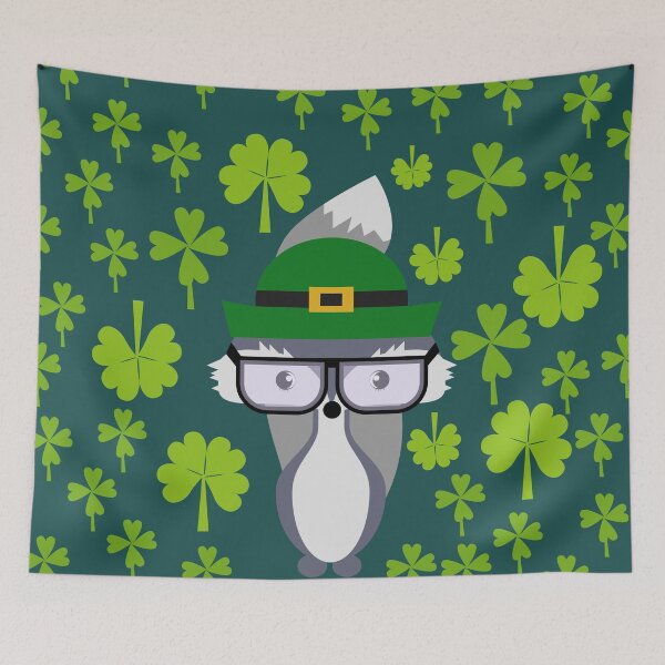 Item preview, St. Patrick's Day decor with little fox designed and sold by cocodes.