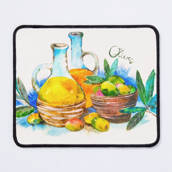 Item preview, Olives/ Green olives/ watercolor painting designed and sold by DmitrySkripnyc.