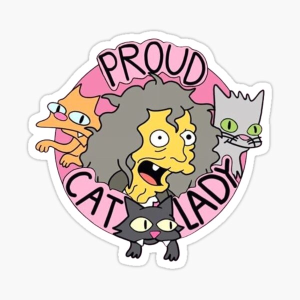 Item preview, Proud cat lady designed and sold by Sadpanda20.