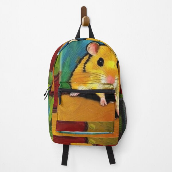Item preview, Hamster Van Gogh Inspired | Wall Art Home Decor | HECKINFAROUT designed and sold by Two Otters Co.