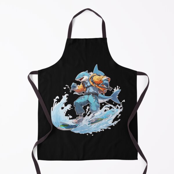 Item preview, Anime Shark Surfer designed and sold by danielliamgill.