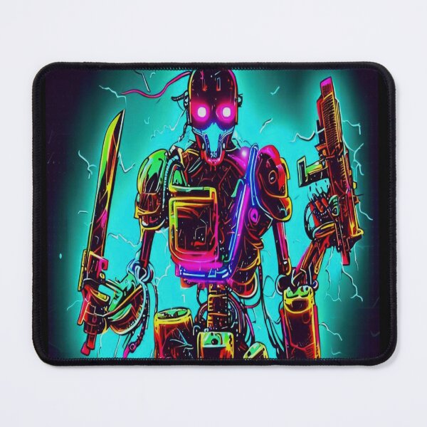 Item preview, Neon Rebellion: Android Bandit  wasteland designed and sold by BadzioCompany.
