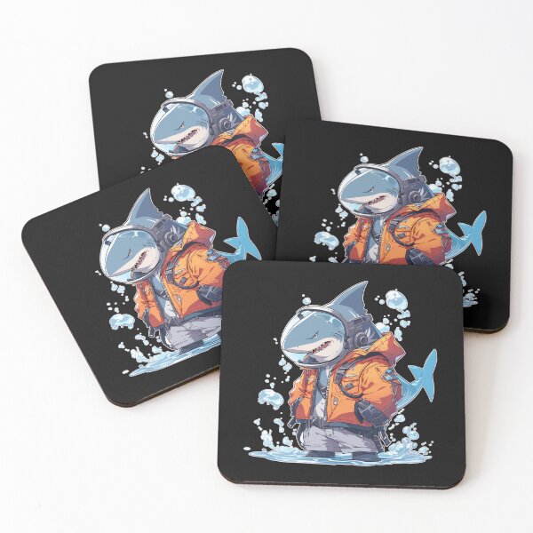 Item preview, Anime Shark Scuba Diver designed and sold by danielliamgill.