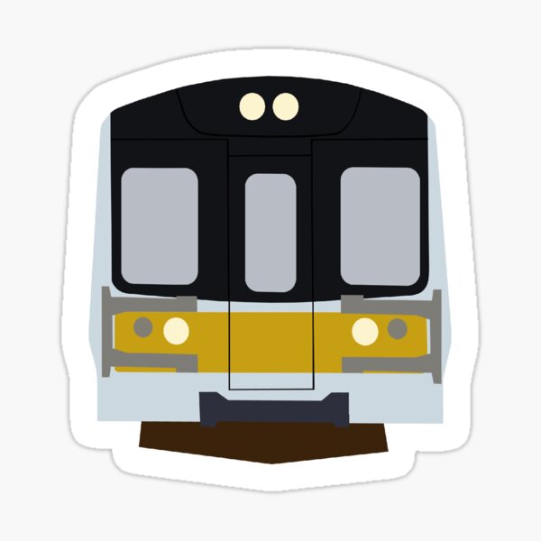 Aperçu de l'œuvre Clipart vectoriel de train LIRR M7 créée et vendue par ESR-Shops.