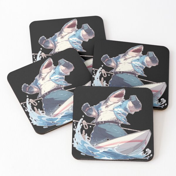 Item preview, Anime Shark Boater Bro designed and sold by danielliamgill.