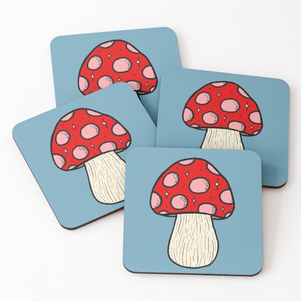Item preview, red mushroom designed and sold by daisyink.