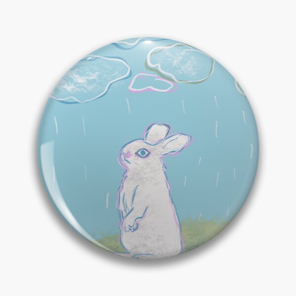 Item preview, "this too will pass" bunny art designed and sold by g3rmgirl.