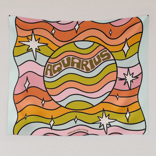 Item preview, Aquarius Planet designed and sold by doodlebymeg.